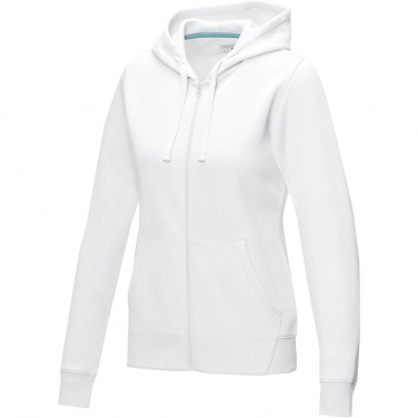 Logotrade promotional giveaway picture of: Ruby women’s organic recycled full zip hoodie