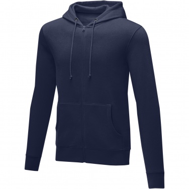 Logo trade promotional giveaway photo of: Theron men’s full zip hoodie