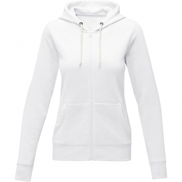 Logo trade business gifts image of: Theron women’s full zip hoodie