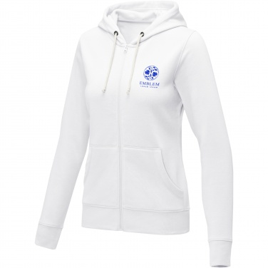 Logotrade promotional merchandise picture of: Theron women’s full zip hoodie