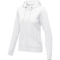 Theron women’s full zip hoodie, White