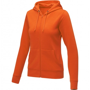 Logo trade promotional products picture of: Theron women’s full zip hoodie