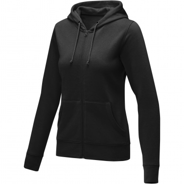 Logo trade advertising products picture of: Theron women’s full zip hoodie