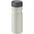 H2O Active® Eco Base 650 ml screw cap water bottle, Ivory white / Grey