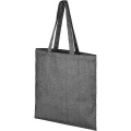 Pheebs 210 g/m² recycled tote bag 7L, Heather black