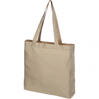 Logotrade promotional merchandise image of: Pheebs 210 g/m² recycled gusset tote bag 13L