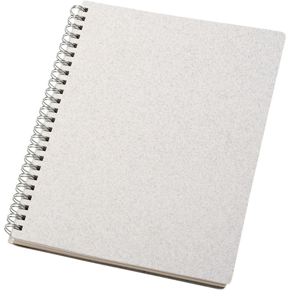 Logotrade promotional giveaways photo of: Bianco A5 size wire-o notebook