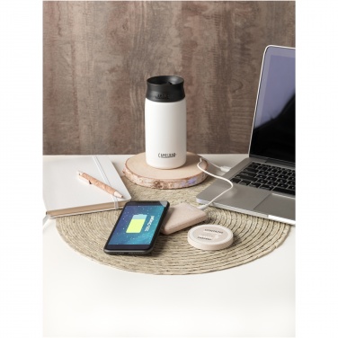 Logo trade business gift photo of: Asama 5000 mAh wheat straw power bank