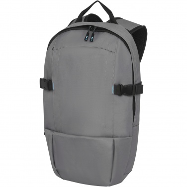 Logo trade promotional merchandise photo of: Baikal 15" GRS RPET laptop backpack 8L