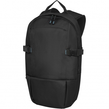 Logo trade promotional items image of: Baikal 15" GRS RPET laptop backpack 8L