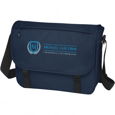 Logo trade promotional gifts picture of: Baikal GRS RPET 15" laptop bag 12L