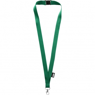 Logotrade promotional gift picture of: Tom recycled PET lanyard with breakaway closure