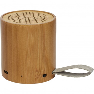 Logo trade promotional giveaway photo of: Lako bamboo Bluetooth® speaker 