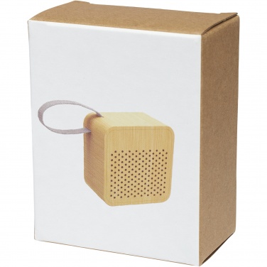 Logo trade promotional gift photo of: Arcana bamboo Bluetooth® speaker