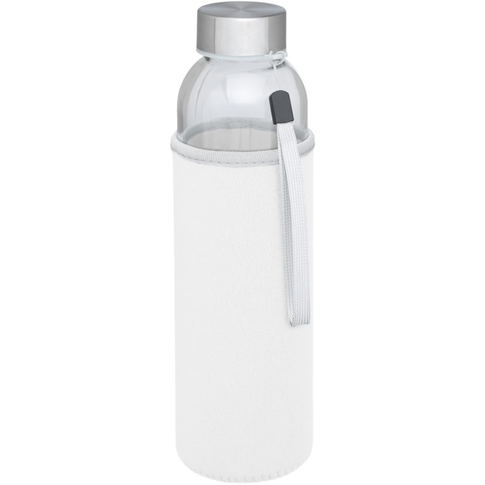 Logo trade business gifts image of: Bodhi 500 ml glass water bottle