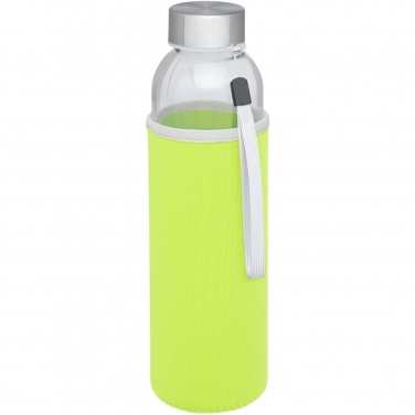 Logo trade promotional products image of: Bodhi 500 ml glass water bottle