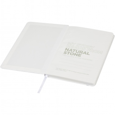 Logo trade advertising products image of: Breccia A5 stone paper notebook