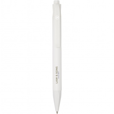 Logo trade promotional item photo of: Terra corn plastic ballpoint pen