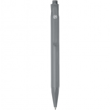 Logo trade promotional products image of: Terra corn plastic ballpoint pen