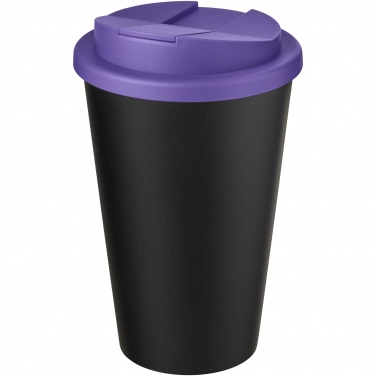 Logo trade promotional gifts image of: Americano® Eco 350 ml recycled tumbler with spill-proof lid