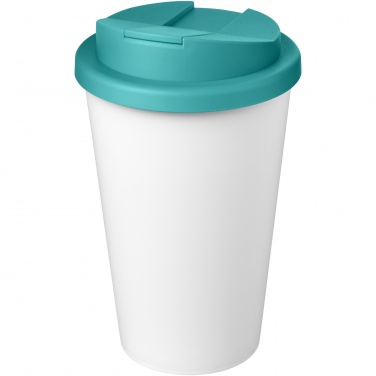 Logo trade promotional products image of: Americano® Eco 350 ml recycled tumbler with spill-proof lid