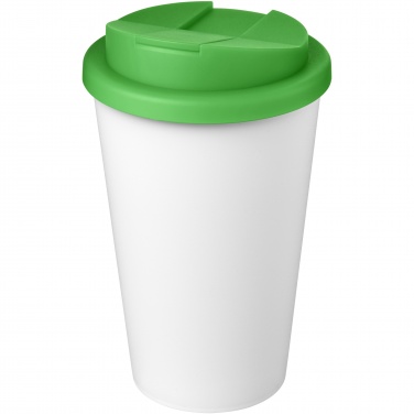 Logo trade promotional merchandise photo of: Americano® Eco 350 ml recycled tumbler with spill-proof lid