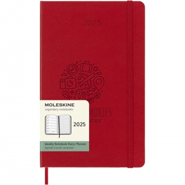 Logo trade promotional products image of: Moleskine hard cover 12 month weekly L planner