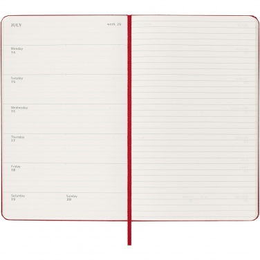 Logo trade business gift photo of: Moleskine hard cover 12 month weekly L planner