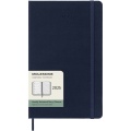 Moleskine hard cover 12 month weekly L planner, Sapphire blue