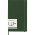 Moleskine hard cover 12 month weekly L planner, Myrtle green