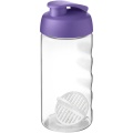 H2O Active® Bop 500 ml shaker bottle, Purple / Transparent