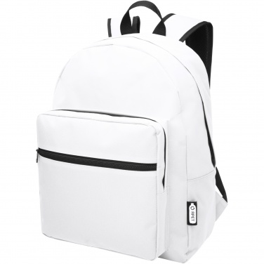 Logo trade corporate gifts image of: Retrend GRS RPET backpack 16L