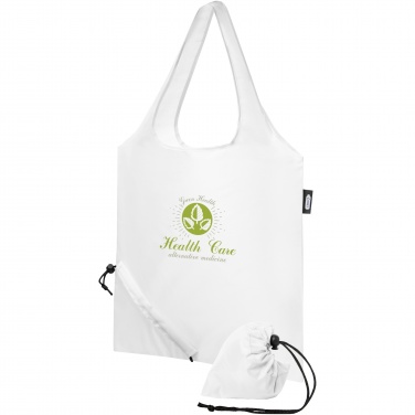 Logo trade promotional gifts picture of: Sabia RPET foldable tote bag 7L