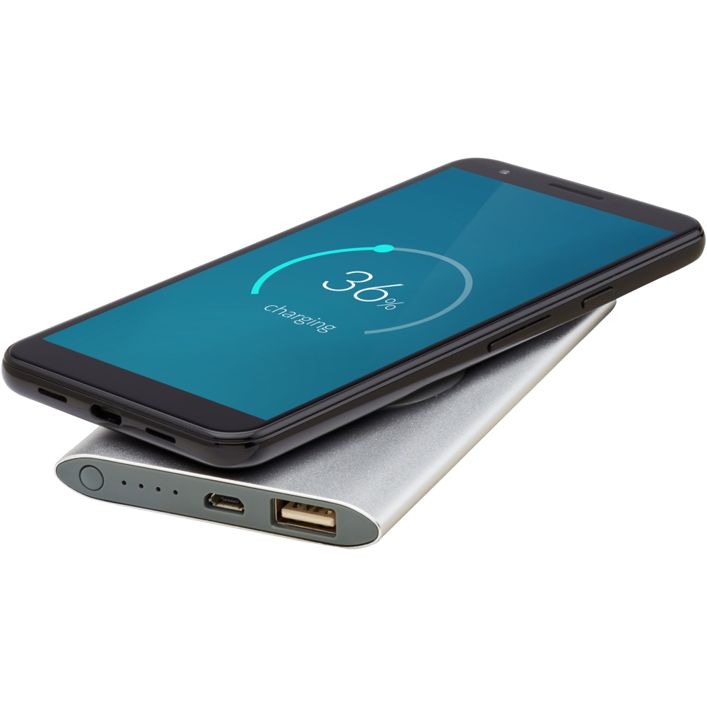 Logotrade promotional gift image of: Juice 4000mAh wireless power bank 