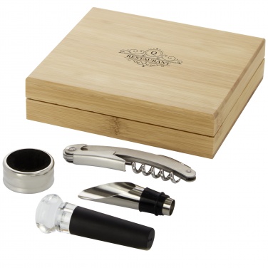 Logo trade promotional merchandise photo of: Syrat 4-piece wine set