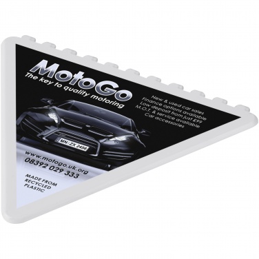 Logotrade advertising product image of: Frosty triangular recycled plastic ice scraper