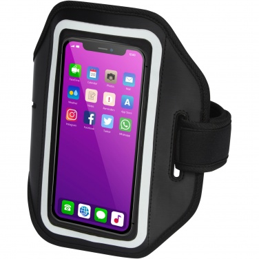 Logotrade corporate gift image of: Haile reflective smartphone bracelet with transparent cover