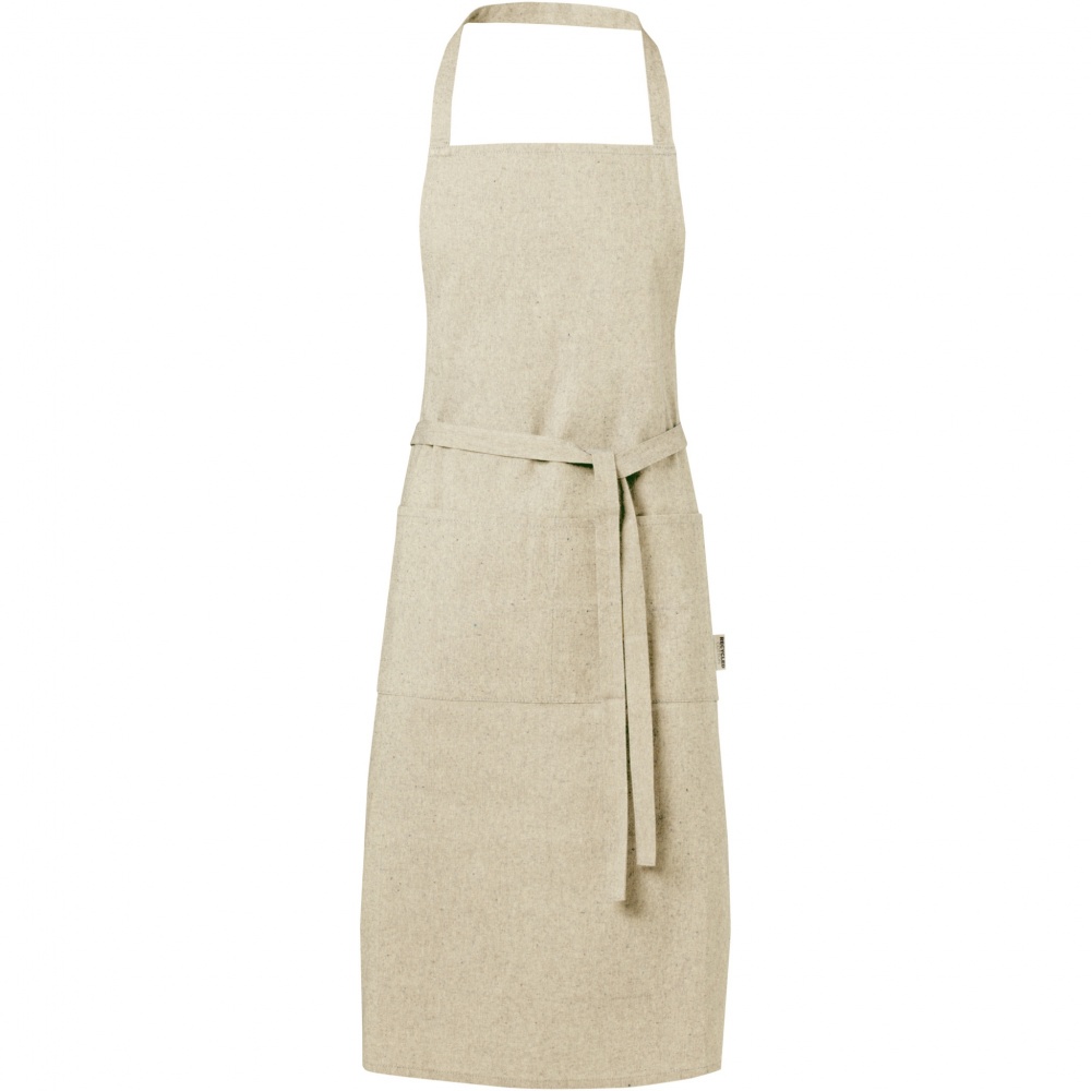 Logo trade promotional giveaways image of: Pheebs 200 g/m² recycled cotton apron