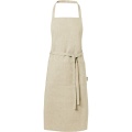 Pheebs 200 g/m² recycled cotton apron, Natural