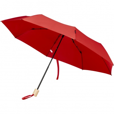 Logotrade promotional giveaways photo of: Birgit 21'' foldable windproof recycled PET umbrella