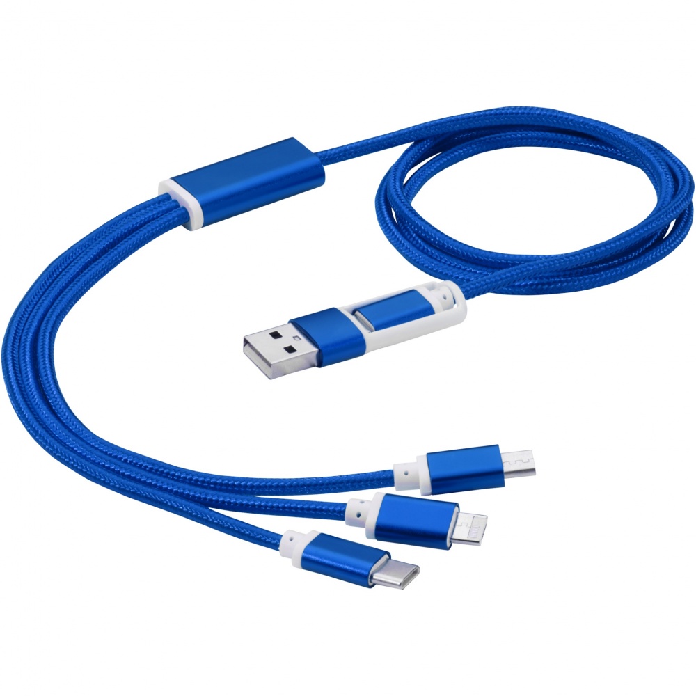 Logo trade business gift photo of: Versatile 5-in-1 charging cable