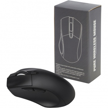 Logo trade advertising products image of: Pure wireless mouse with antibacterial additive