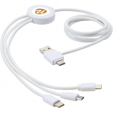 Logotrade corporate gift image of: Pure 5-in-1 charging cable with antibacterial additive