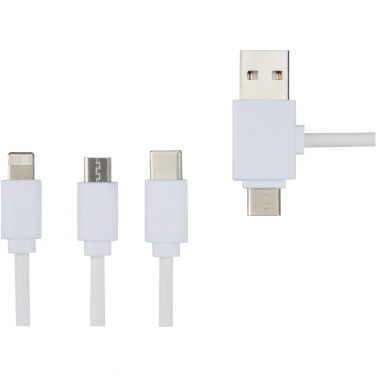 Logotrade promotional item image of: Pure 5-in-1 charging cable with antibacterial additive