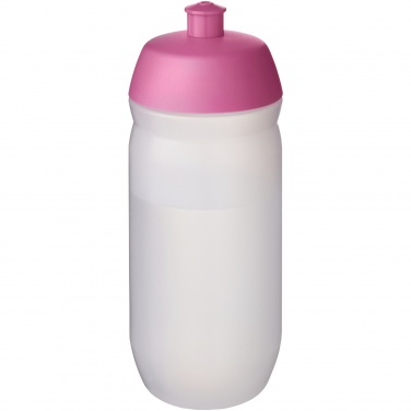 Logo trade corporate gift photo of: HydroFlex™ Clear 500 ml squeezy sport bottle