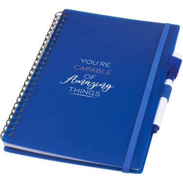 Logo trade promotional item photo of: Pebbles reference reusable notebook