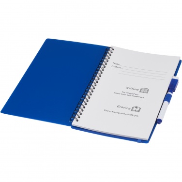 Logo trade promotional products image of: Pebbles reference reusable notebook