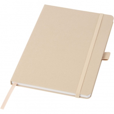 Logotrade promotional merchandise image of: Honua A5 recycled paper notebook with recycled PET cover