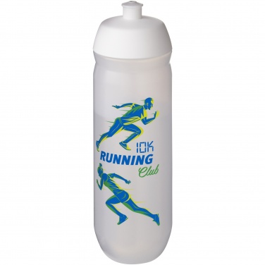 Logo trade promotional giveaways picture of: HydroFlex™ Clear 750 ml squeezy sport bottle