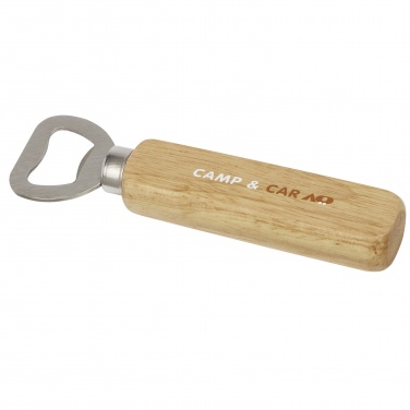 Logo trade promotional item photo of: Brama wooden bottle opener